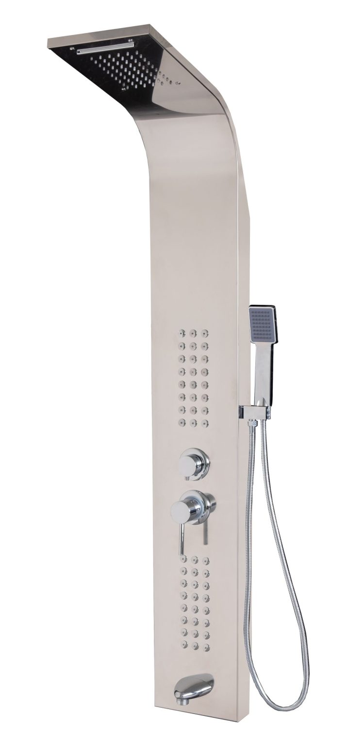 5F DUŞ PANELİ KROM