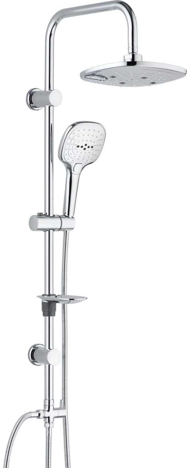 OVAL DUŞ SISTEMI KROM LUX