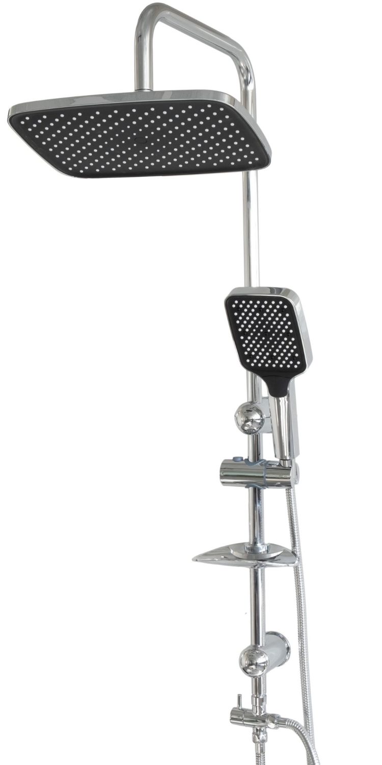 KARE DUŞ SİSTEMİ KROM DELUXE