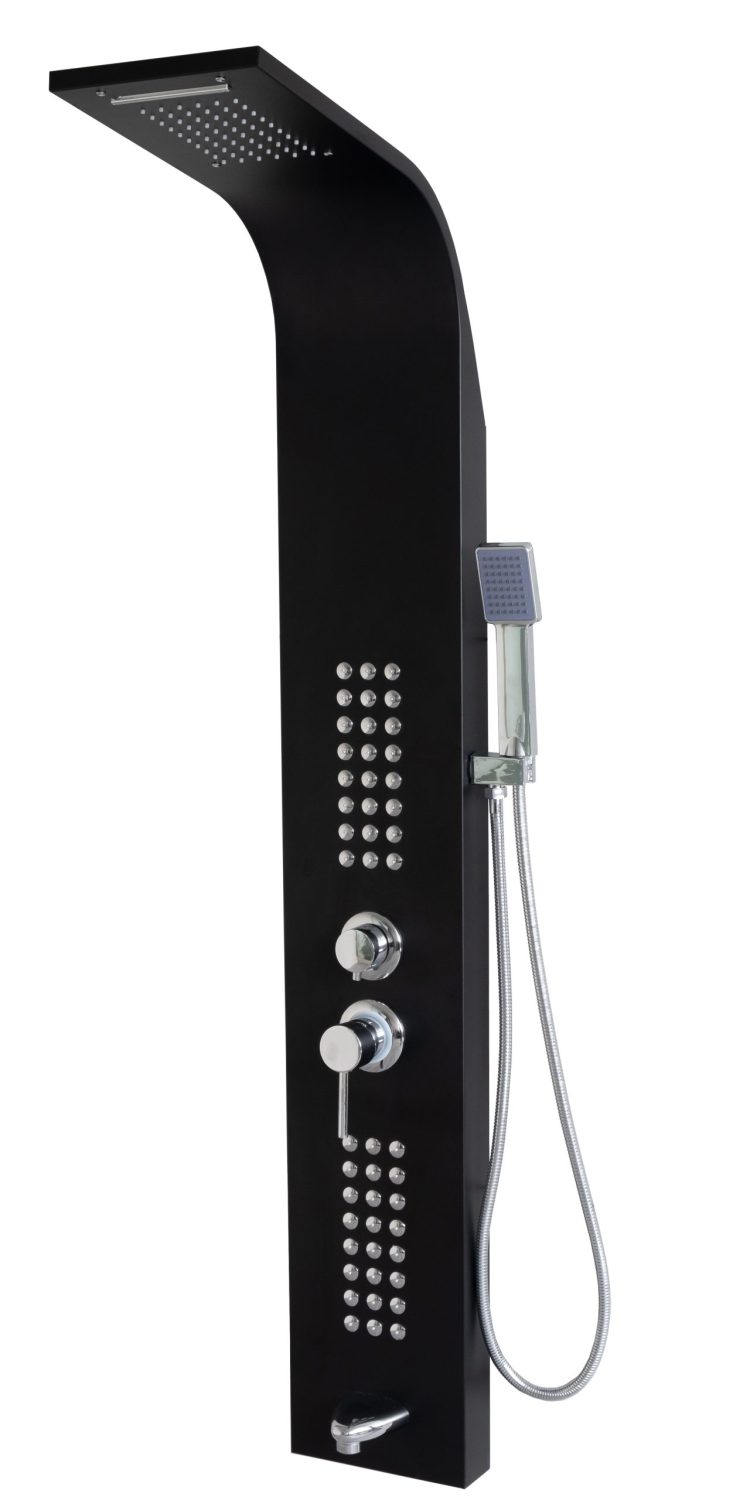 5F DUŞ PANELİ SİYAH