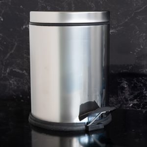BASIC PEDALLI ÇÖP KOVASI 3 LİTRE SS430